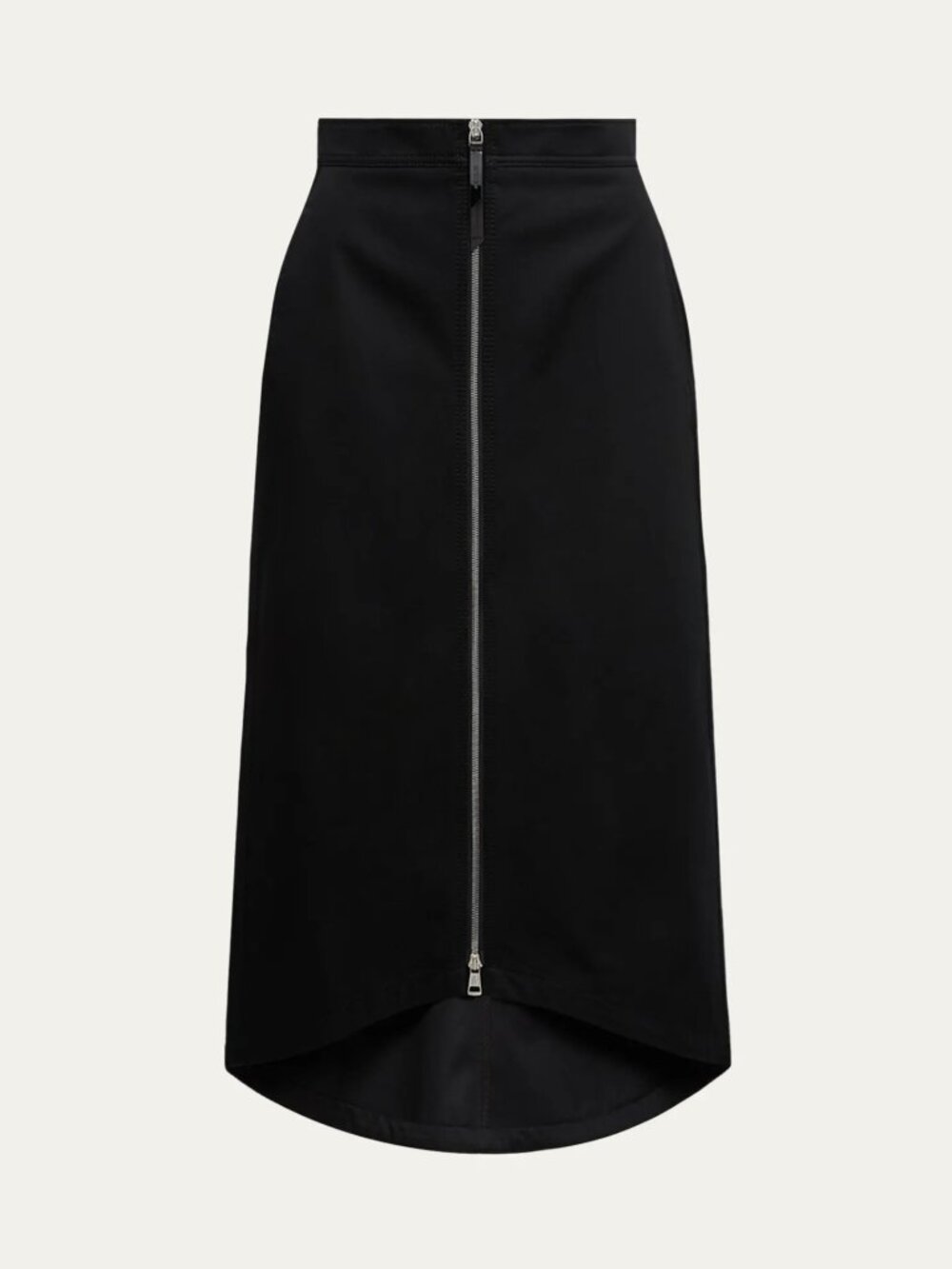 Moncler Genius x EE72 by Edward Enninful Cotton Gabardine Midi Skirt - NEW
